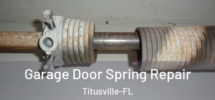 Garage Door Spring Repair Titusville-FL